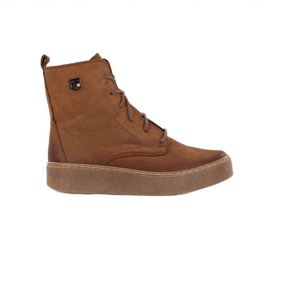 NEW V-ITALIA women's 496 boot in camel nubuck